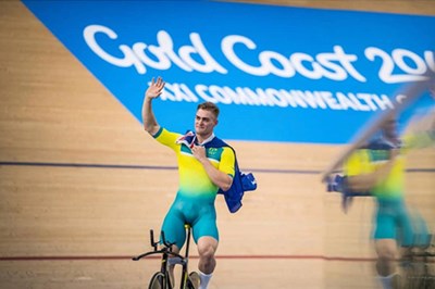 Australian track cyclist Matthew Glaetzer (Instagram)