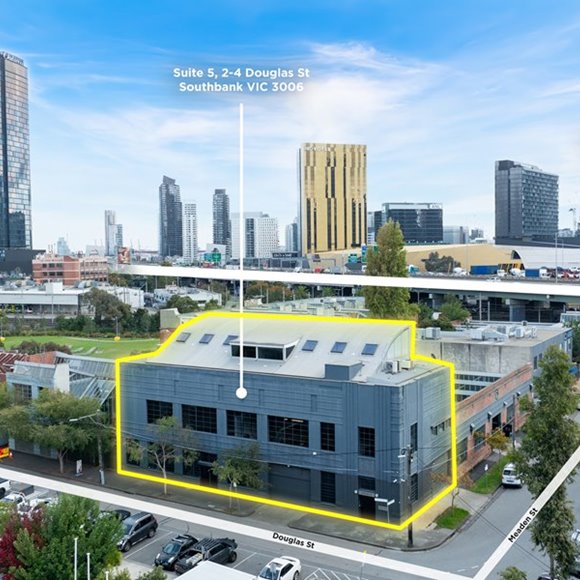 FOR LEASE - Offices - Suite 5, 2-4 Douglas Street, Southbank, VIC 3006