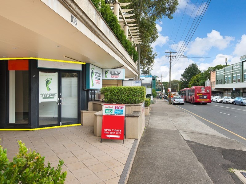 Shop 3/108 Penshurst Street, Willoughby, NSW 2068 - Property 253661 - Image 1