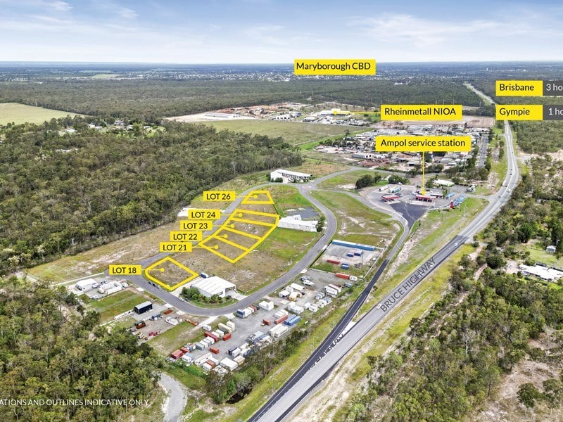 Lots 18, 21-24 & 26 Enterprise Circuit, Maryborough, QLD 4650 - Property 443796 - Image 1